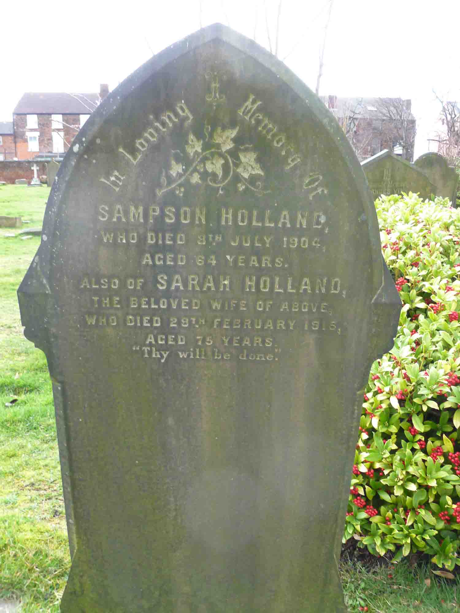 Holland, Sampson & Sarah (14 87)